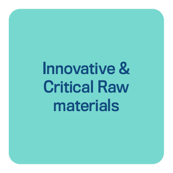 Innovative & Critical Raw materials